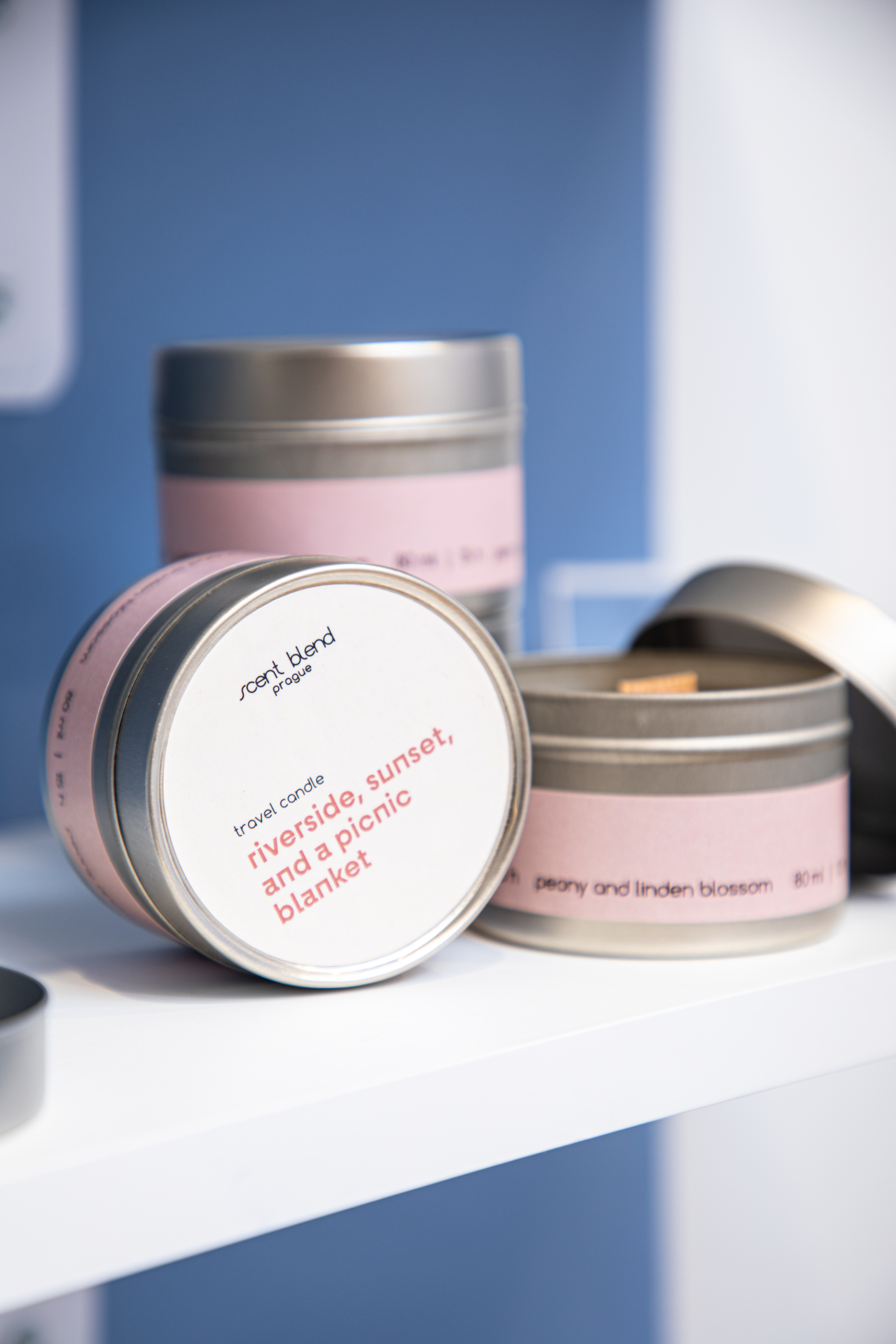 Travel candles by Scent Blend